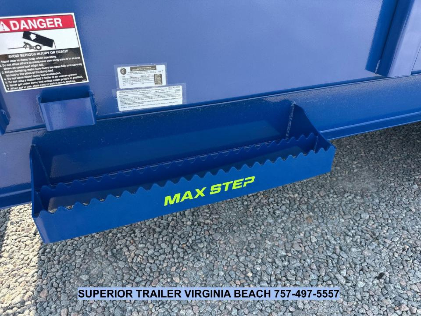 New 2026 Load Trail 7X16 14K Low Pro w/ 2' Sides Dump Trailer