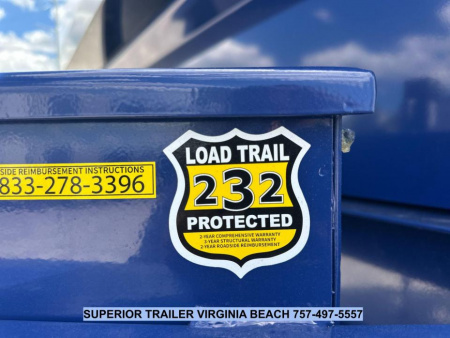 New 2026 Load Trail 7X16 14K Low Pro w/ 2' Sides Dump Trailer