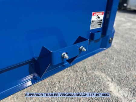 New 2026 Load Trail 7X16 14K Low Pro w/ 2' Sides Dump Trailer