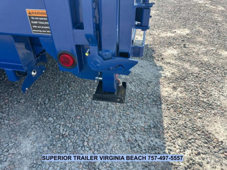 New 2026 Load Trail 7X16 14K Low Pro w/ 2' Sides Dump Trailer