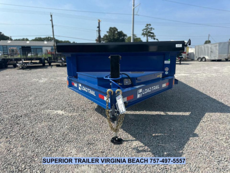 New 2026 Load Trail 7X16 14K Low Pro w/ 2' Sides Dump Trailer