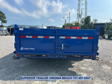 New 2026 Load Trail 7X16 14K Low Pro w/ 2' Sides Dump Trailer