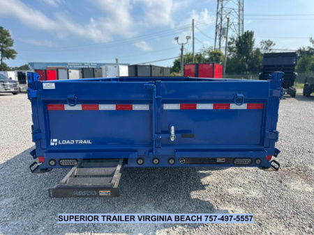 New 2026 Load Trail 7X16 14K Low Pro w/ 2' Sides Dump Trailer