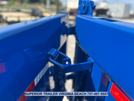 New 2026 Load Trail 7X16 14K Low Pro w/ 2' Sides Dump Trailer