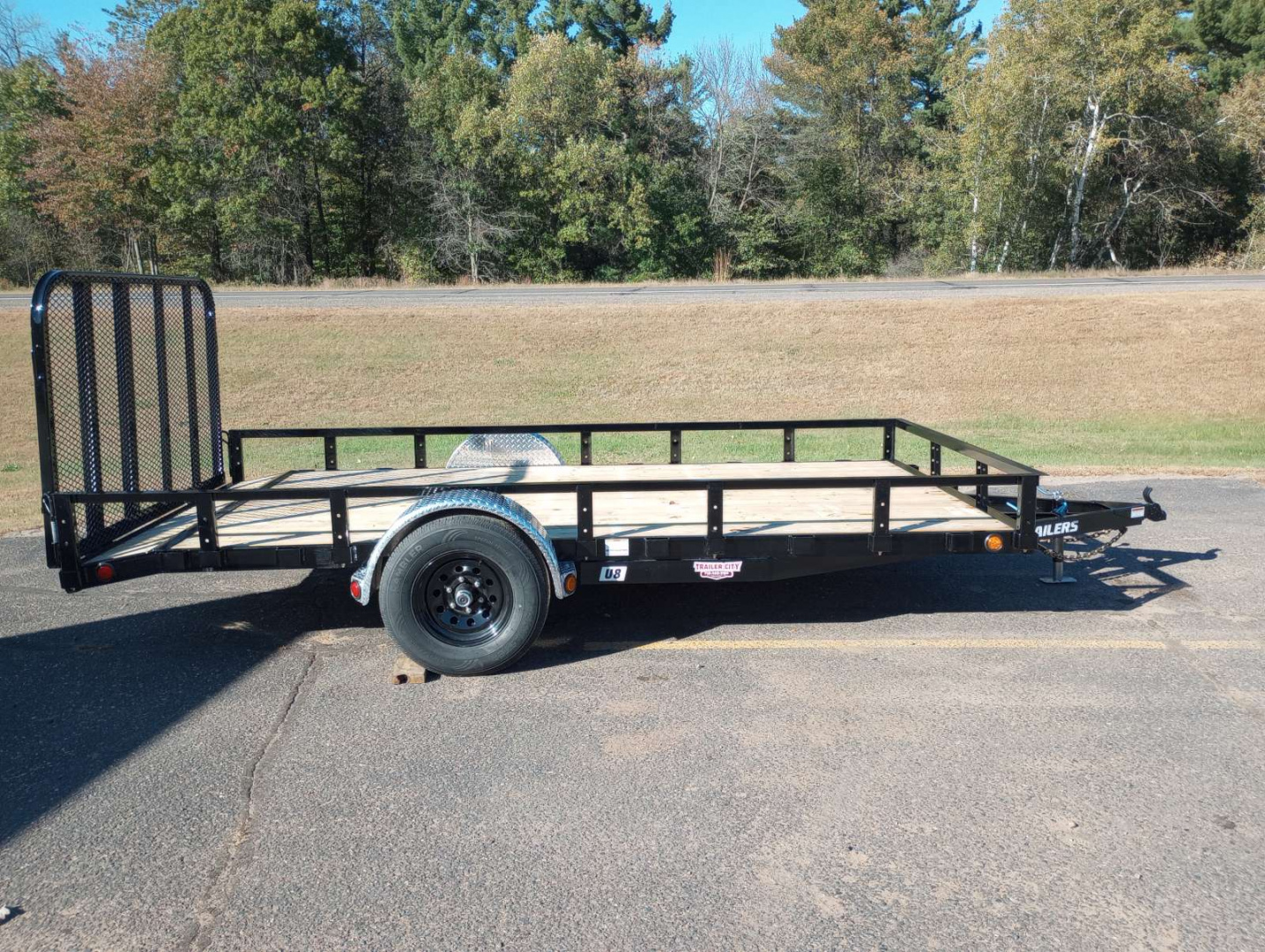New 2026 PJ Trailers U8 14'x83" Utility Trailer