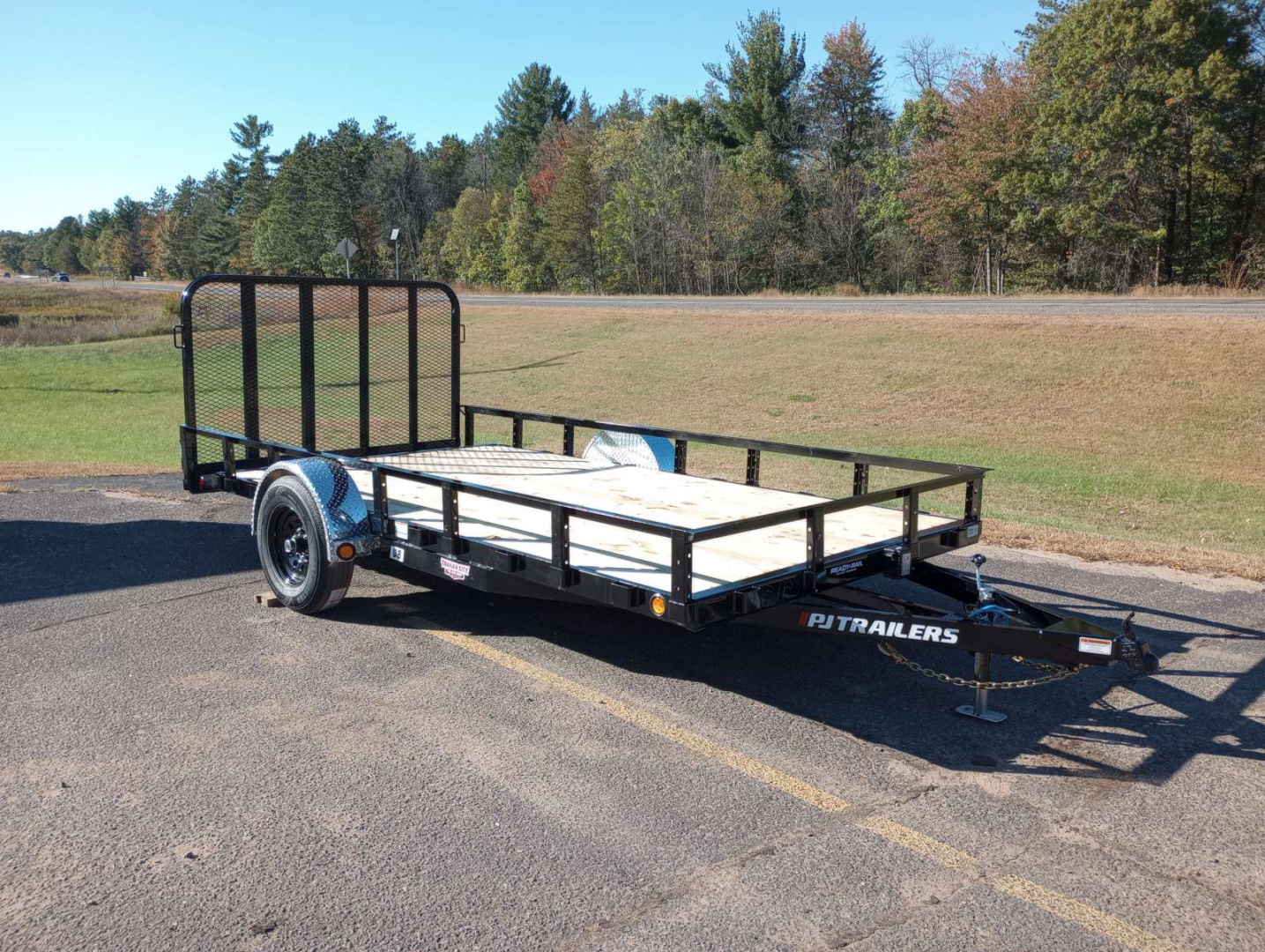 New 2026 PJ Trailers U8 14'x83" Utility Trailer