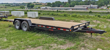 New 2026 Quality 20' HD PRO Car Hauler w/ 2' Dove