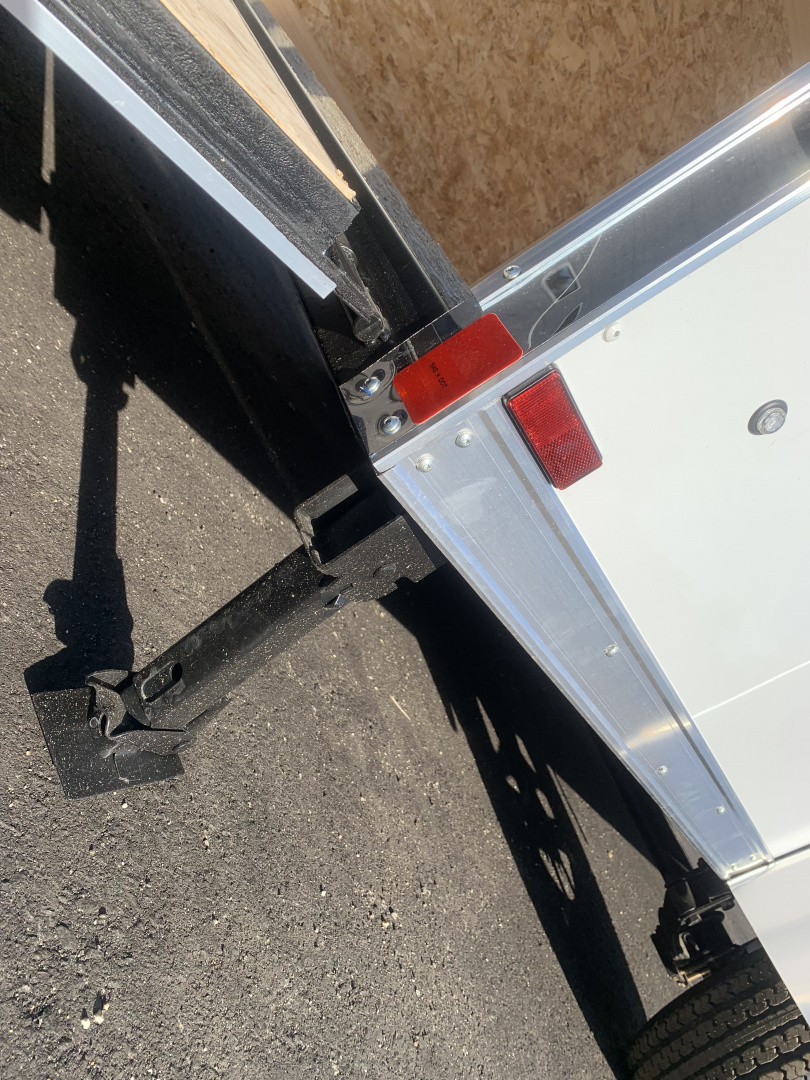 New 2026 US Cargo 6X12 + 2ft V nose/ Ramp Door / 6'6" interior/Polycore/ Ext. Tongue - 2990gvw