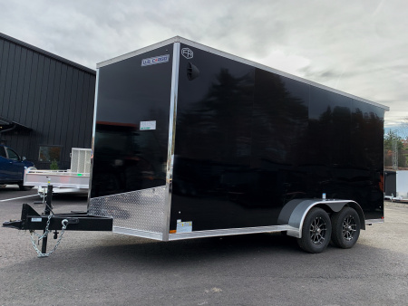 New 2026 US Cargo 7X16+ 2ft V-Nose / I-Beam Frame / 7' Interior / Polycore - 7000GVW