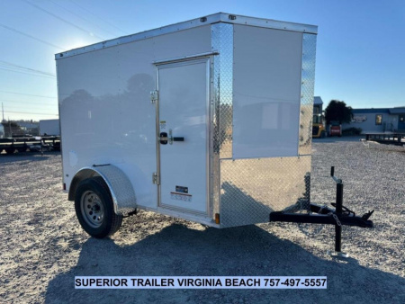 New 2026 Anvil 5X8 w/Ramp Cargo / Enclosed Trailer