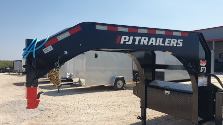 New 2026 PJ 102"x40' GN Low-Pro Air-Ride Flatbed w/ Duals - LD