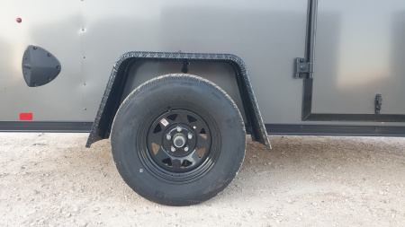 New 2026 Compass 6'x10' Enclosed Cargo Trailer - Indigo DLX