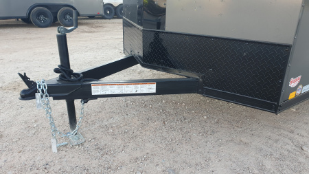 New 2026 Compass 6'x10' Enclosed Cargo Trailer - Indigo DLX