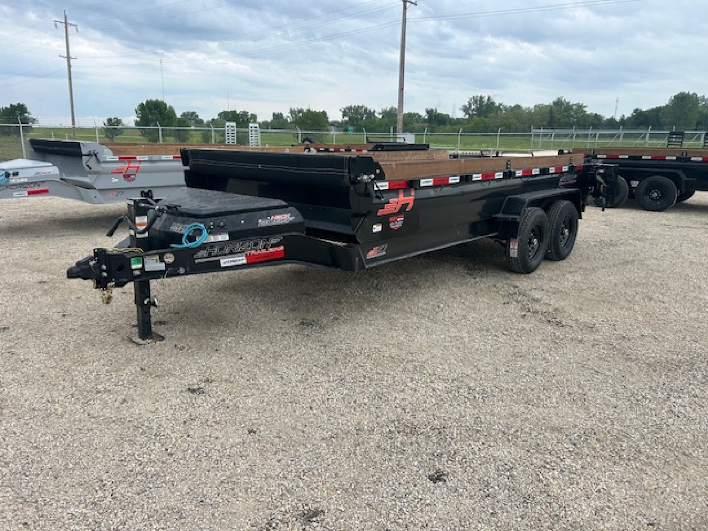 New 2026 Horizon Trailers 16 FT Dump Trailer
