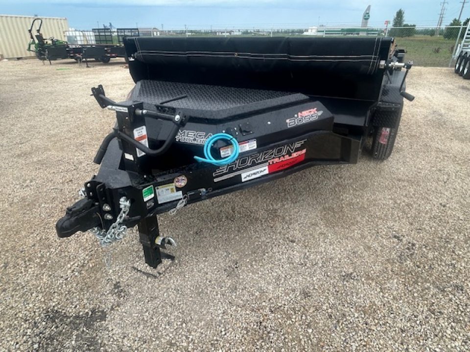 New 2027 Horizon Trailers 7'x12' Dump Trailer 2-7,000 lbs axles