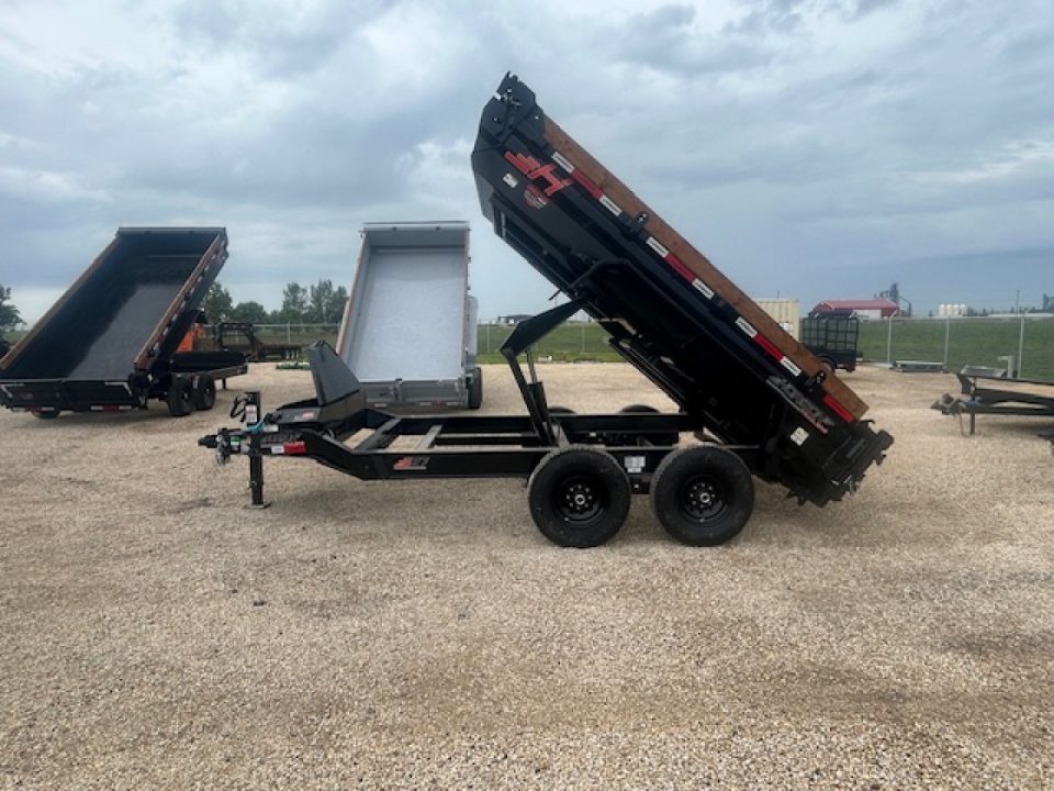 New 2027 Horizon Trailers 7'x12' Dump Trailer 2-7,000 lbs axles