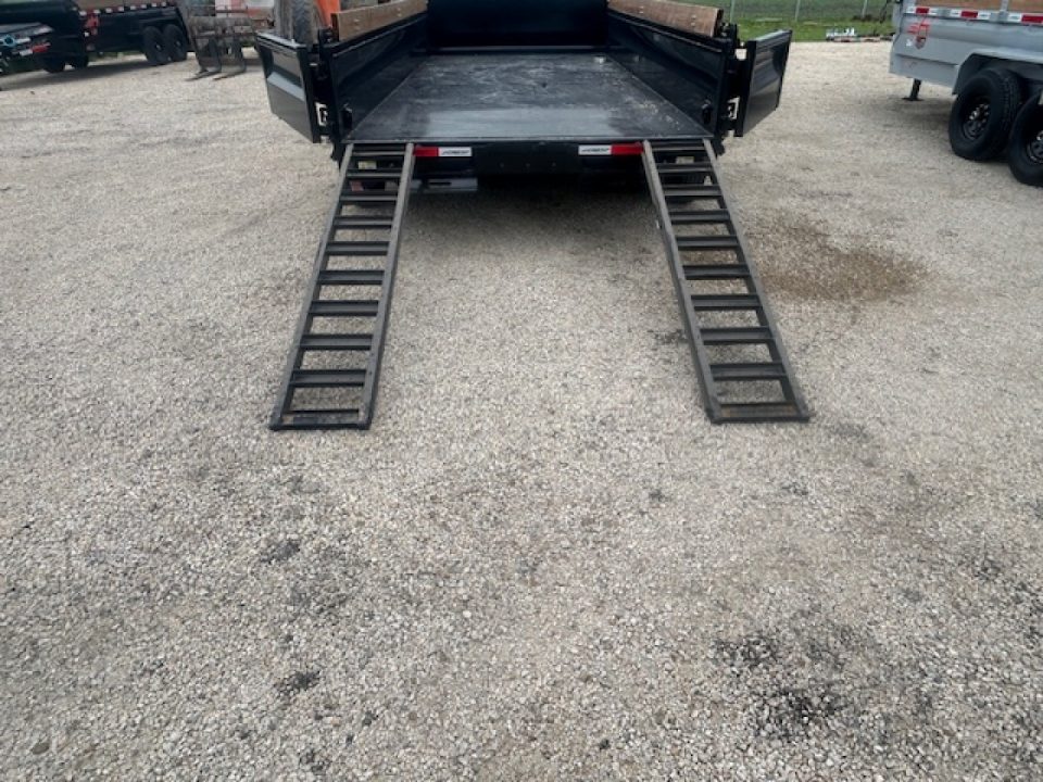 New 2027 Horizon Trailers 7'x12' Dump Trailer 2-7,000 lbs axles