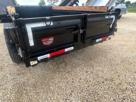 New 2027 Horizon Trailers 7'x12' Dump Trailer 2-7,000 lbs axles