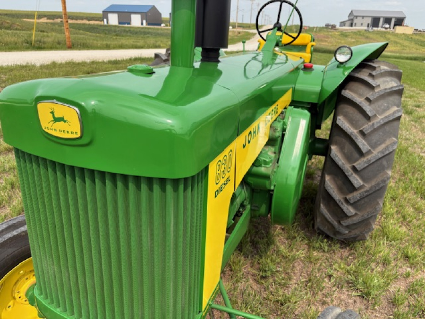 Used 1960 John Deere 830 Electric Start Diesel Tractor