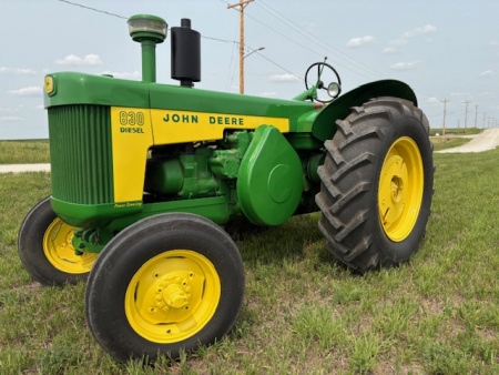 Used 1960 John Deere 830 Electric Start Diesel Tractor