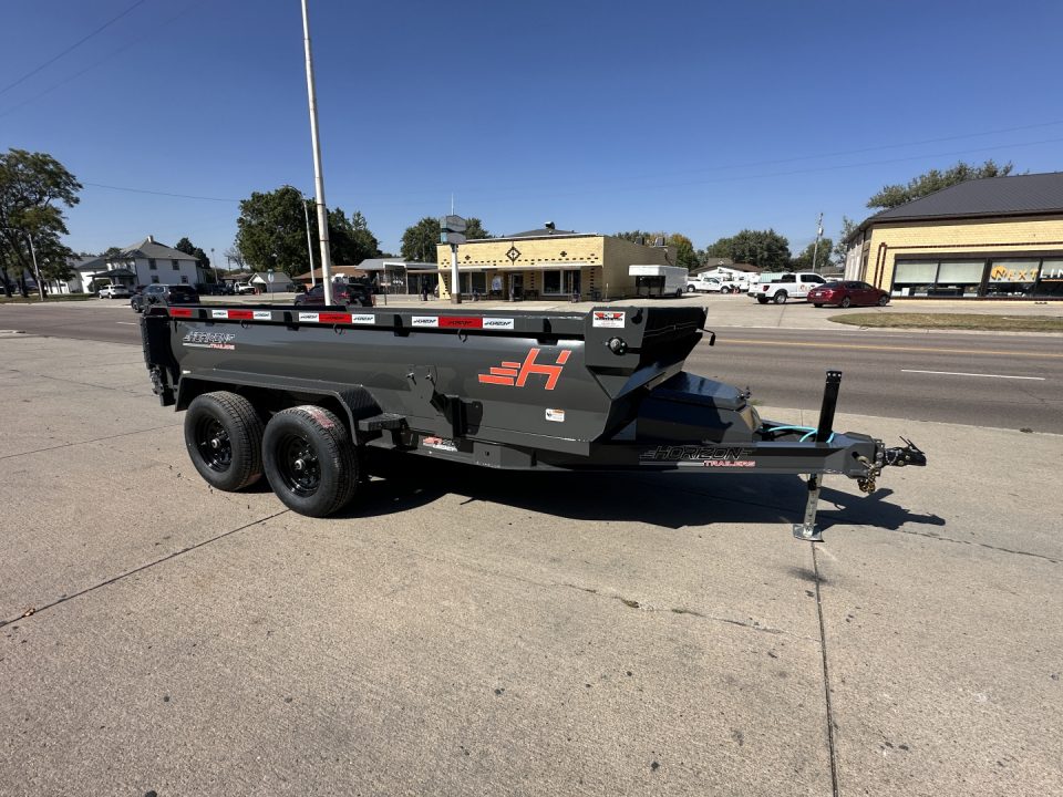New 2026 Horizon Trailers HZ6 77X12 10K Dump Trailer MID SIZE