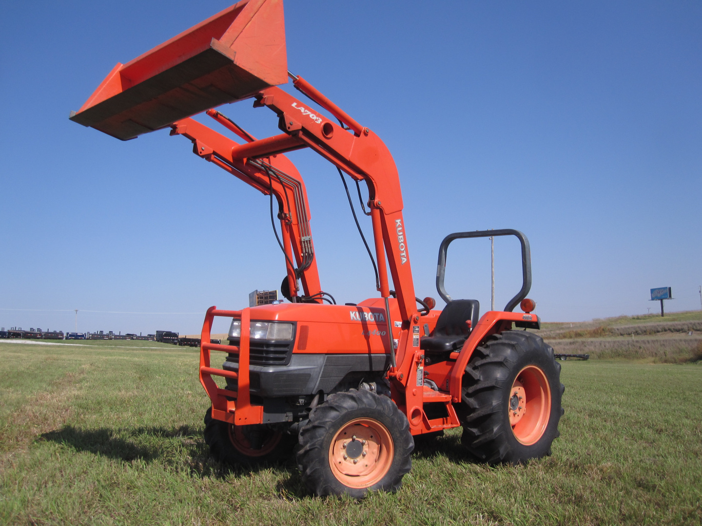 Used 2007 Kubota L4400DT 4WD Pre-Emissions Loader Tractor
