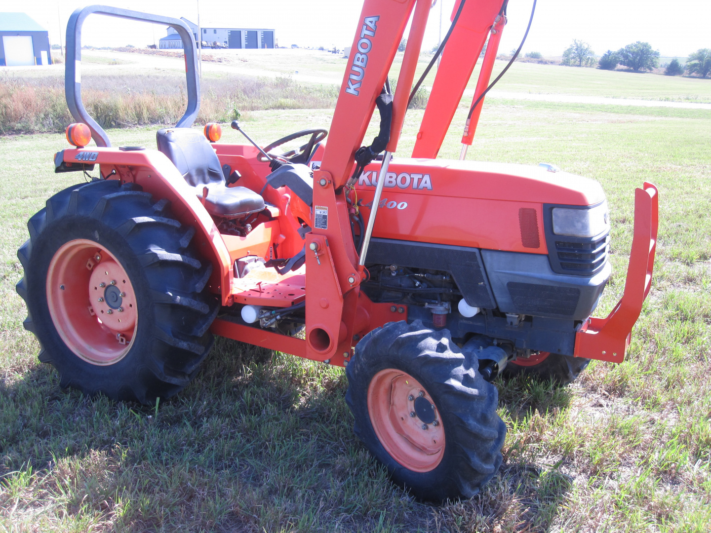 Used 2007 Kubota L4400DT 4WD Pre-Emissions Loader Tractor