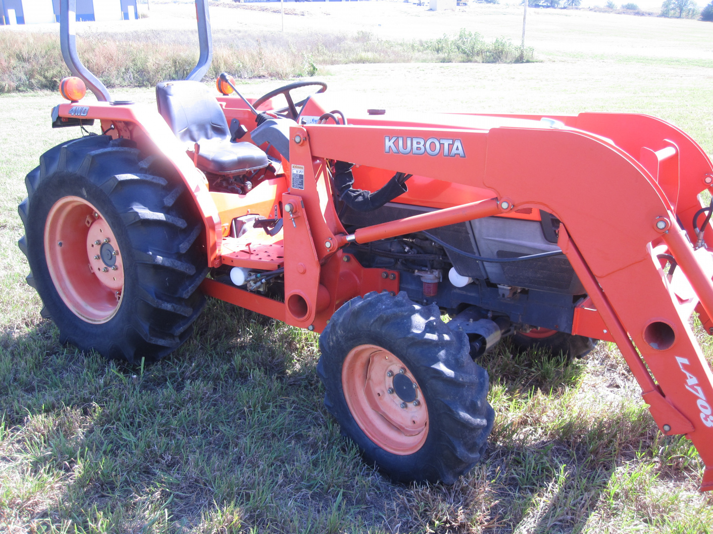 Used 2007 Kubota L4400DT 4WD Pre-Emissions Loader Tractor