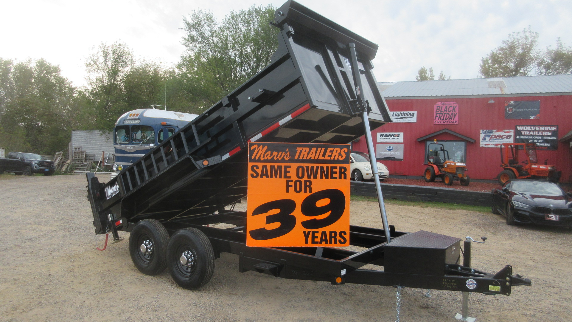 New 2026 Quality Steel and Aluminum Dump & Go Dump Trailer