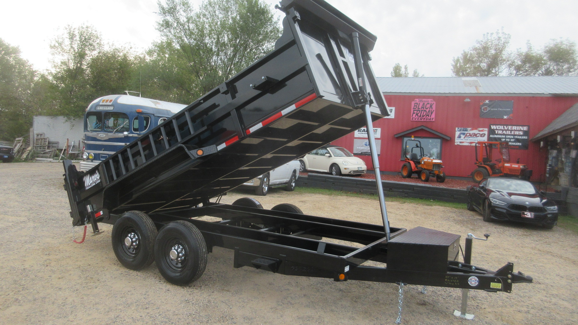 New 2026 Quality Steel and Aluminum Dump & Go Dump Trailer