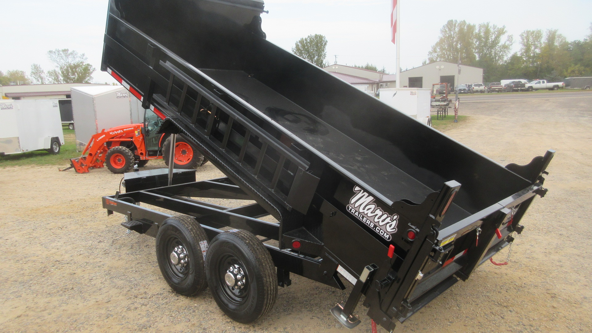 New 2026 Quality Steel and Aluminum Dump & Go Dump Trailer