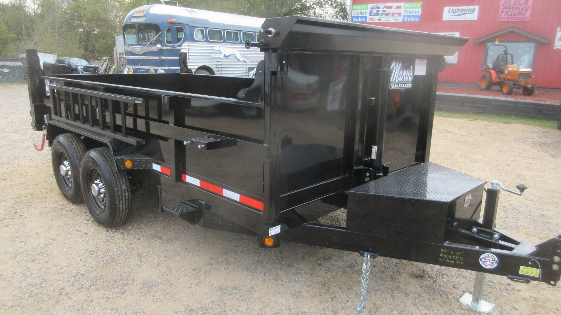 New 2026 Quality Steel and Aluminum Dump & Go Dump Trailer