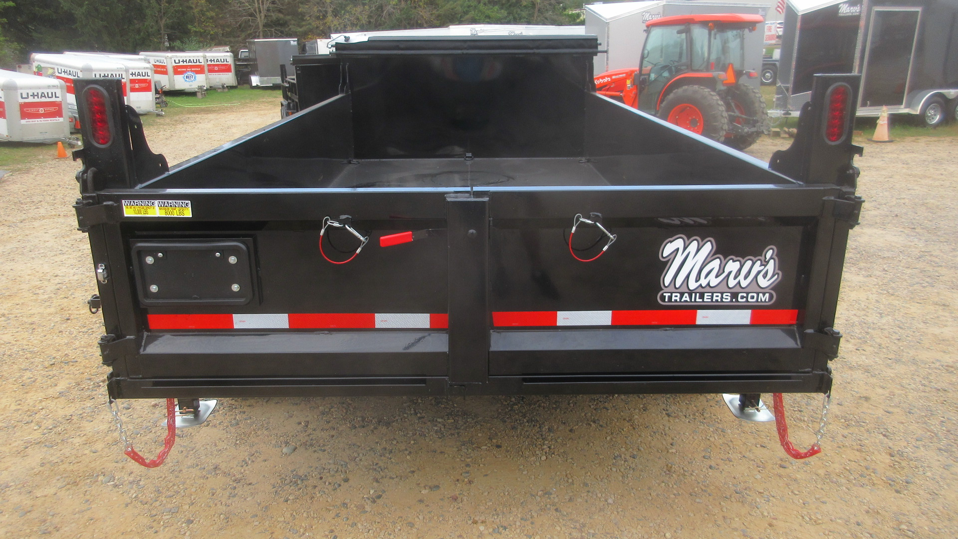 New 2026 Quality Steel and Aluminum Dump & Go Dump Trailer