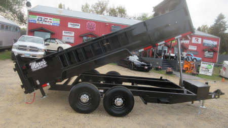 New 2026 Quality Steel and Aluminum Dump & Go Dump Trailer