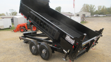 New 2026 Quality Steel and Aluminum Dump & Go Dump Trailer