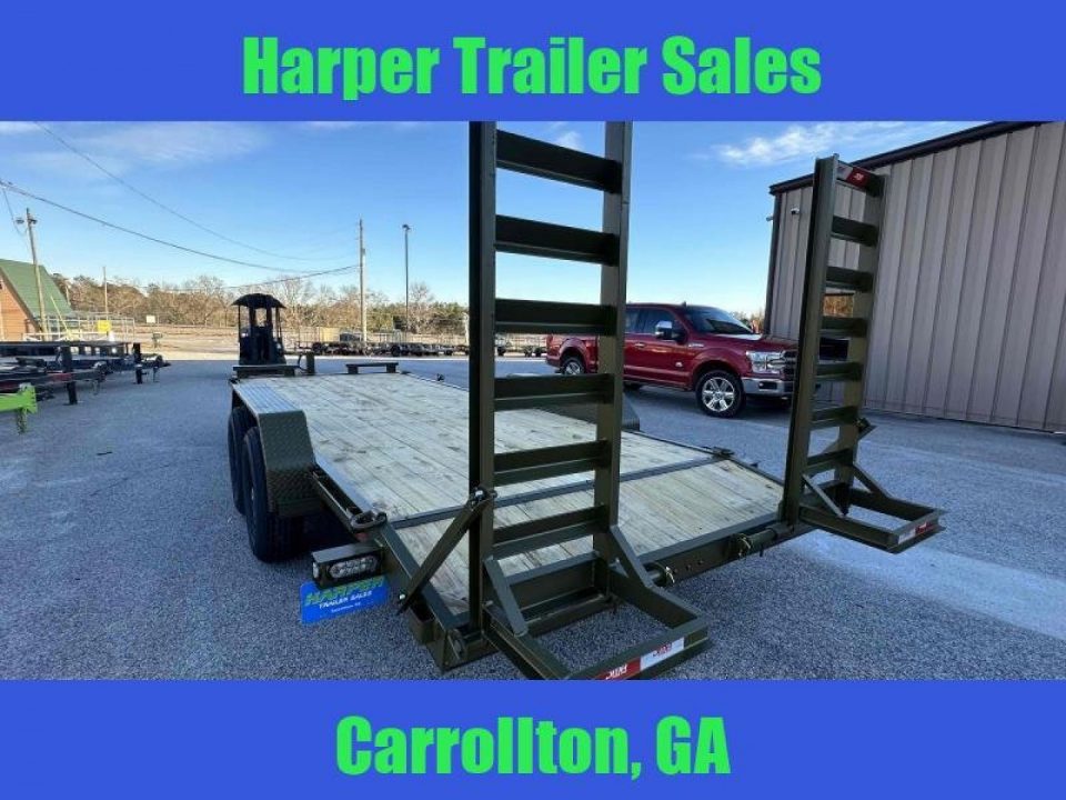 New 2025 82X20 14K EQUIPMENT HAULER WITH MESH CHAIN BOX