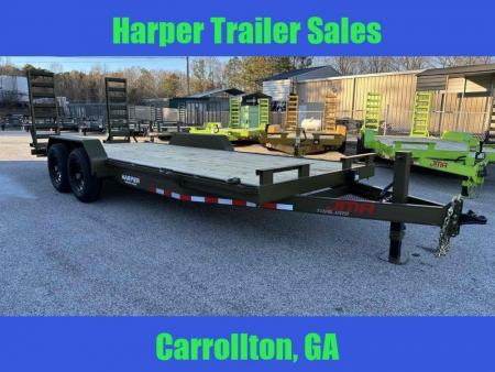 New 2025 82X20 14K EQUIPMENT HAULER WITH MESH CHAIN BOX