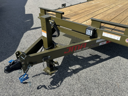 New 2025 82X20 14K EQUIPMENT HAULER WITH MESH CHAIN BOX AND RUB RAIL/CUSTOM WHEELS