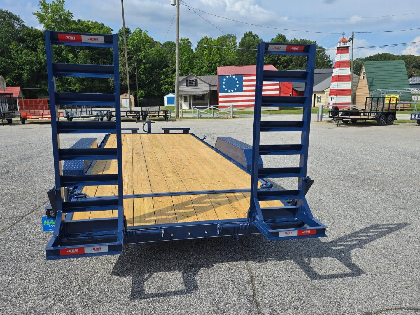 New 2025 82X20 14K EQUIPMENT HAULER WITH MESH CHAIN BOX AND RUB RAIL/CUSTOM WHEELS