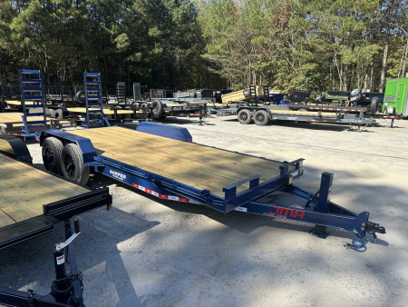 New 2025 82X20 14K EQUIPMENT HAULER WITH MESH CHAIN BOX AND RUB RAIL/CUSTOM WHEELS