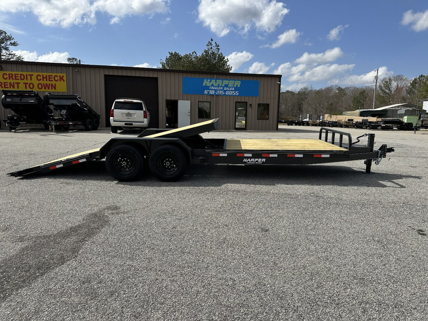 New 2025 JOBSITE 22' 15K TILT EQUIPMENT TRAILER