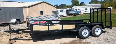 New 2026 7x16 Landscape Utility Trailer