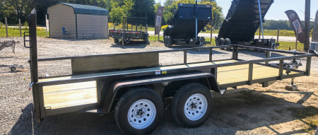 New 2026 7x16 Landscape Utility Trailer