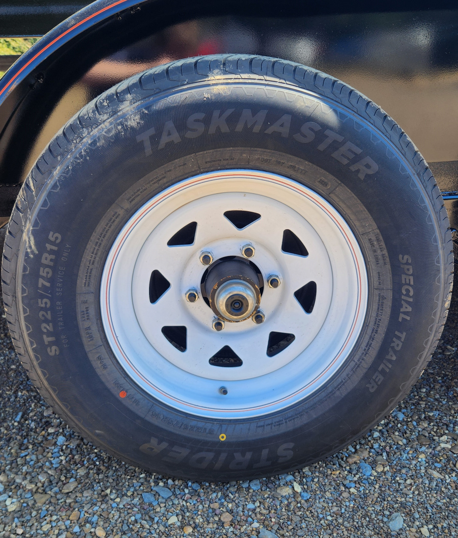 New 2025 Long Run Trailers 7'x22' Gate Dovetail 10k Utility Trailer