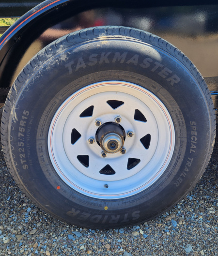 New 2025 Long Run Trailers 7'x22' Gate Dovetail 10k Utility Trailer