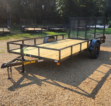 New 2025 Long Run Trailers 7'x14', Single-Axel, 4' Gate Utility Trailer