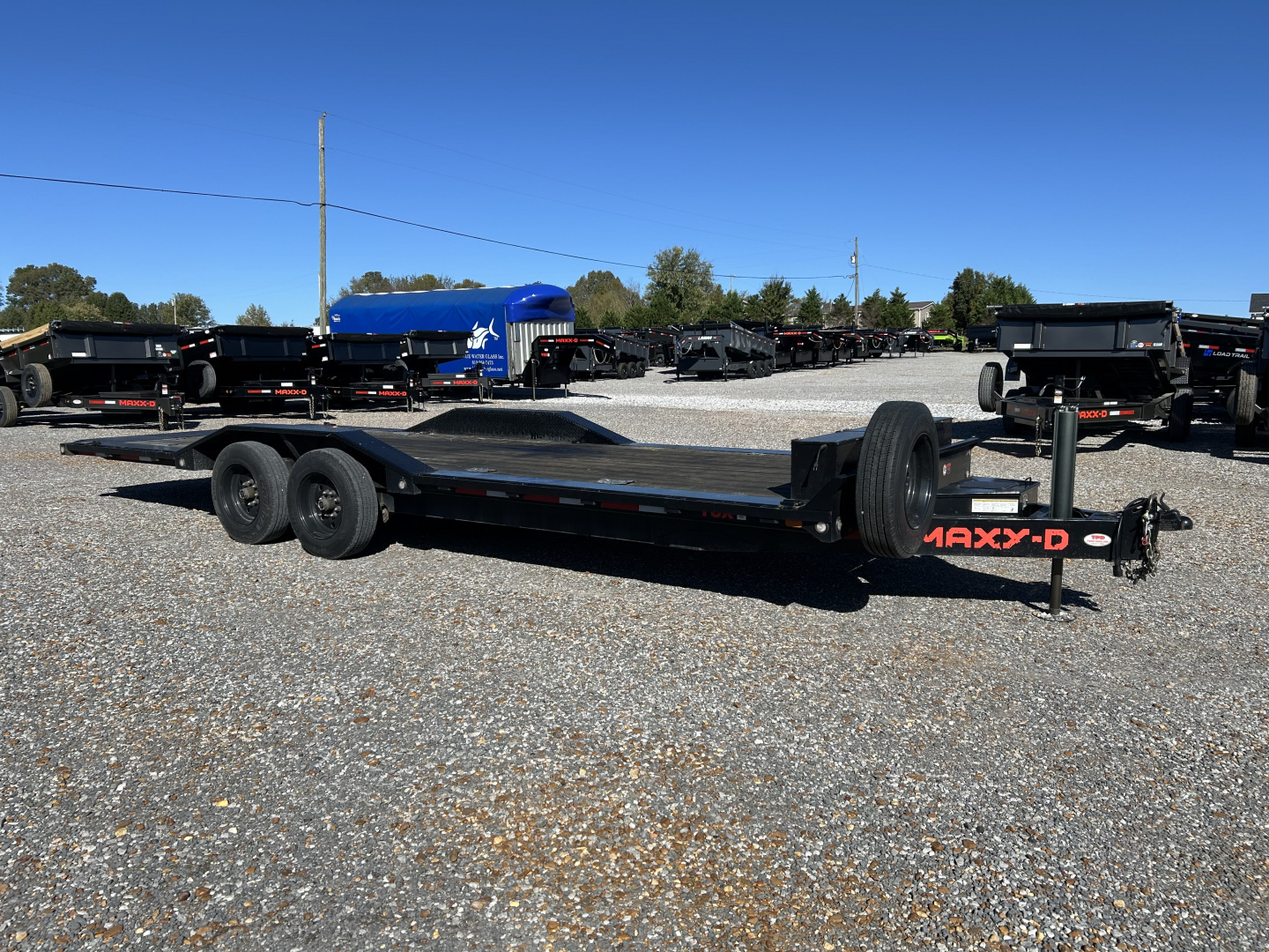 Used 2023 MAXXD 102" X 24' 16K Power Tilt Trailer