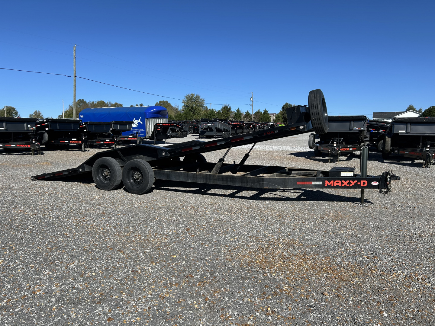 Used 2023 MAXXD 102" X 24' 16K Power Tilt Trailer