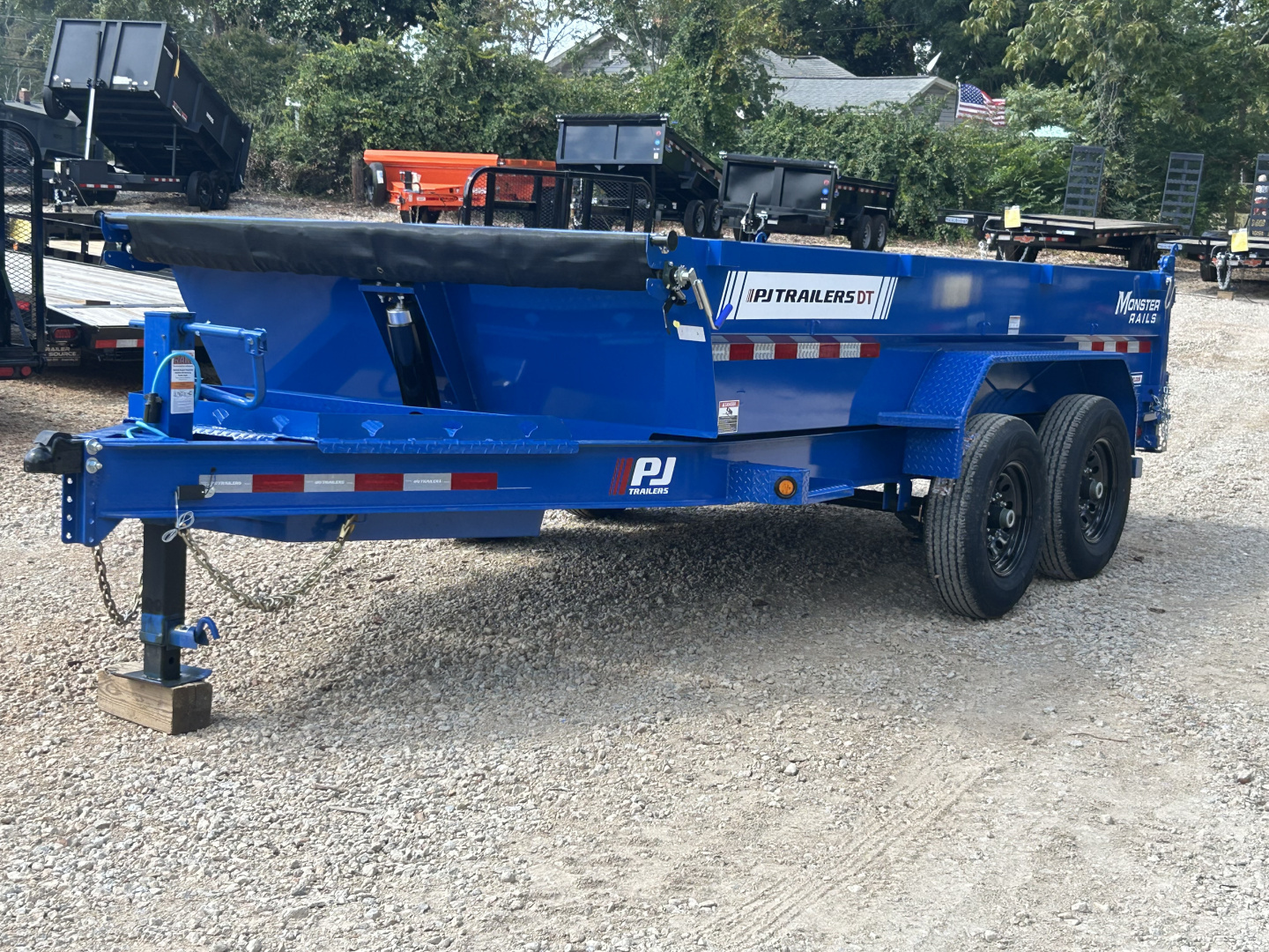 New 2026 PJ Trailers 7x14 15.4K Dump Trailer (DT)