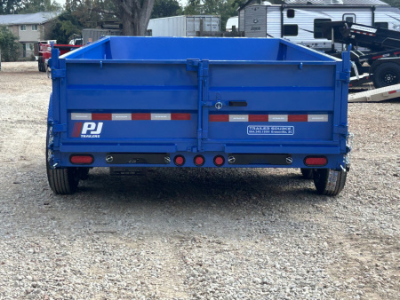 New 2026 PJ Trailers 7x14 15.4K Dump Trailer (DT)